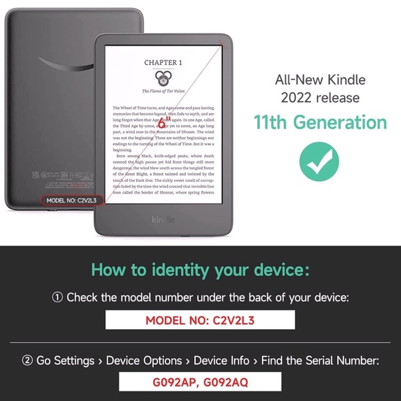 Kindle 6” - Protective case - Picture 7 of 7